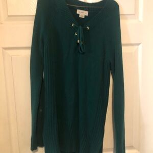 Liz Claiborne Deep Green Sweater